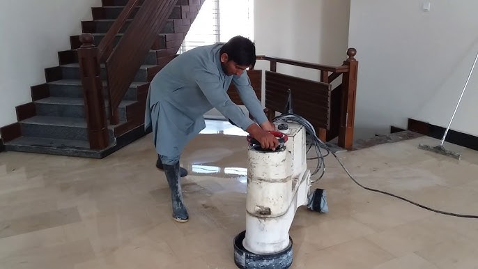 Industrial Floor Scrubber