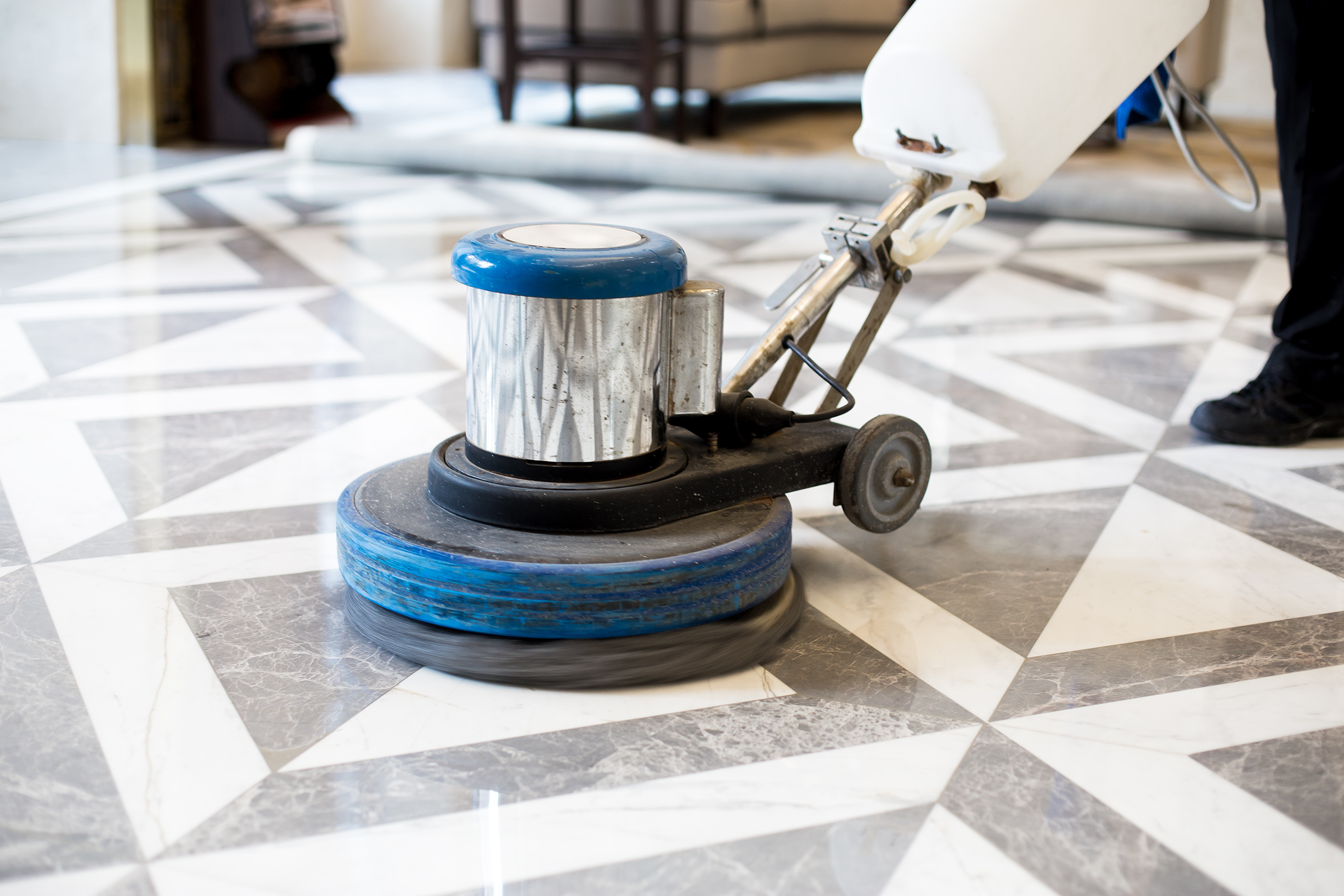 Automatic Walk-Behind Scrubber